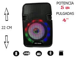 PARLANTE OKFLY 4 PULGADAS