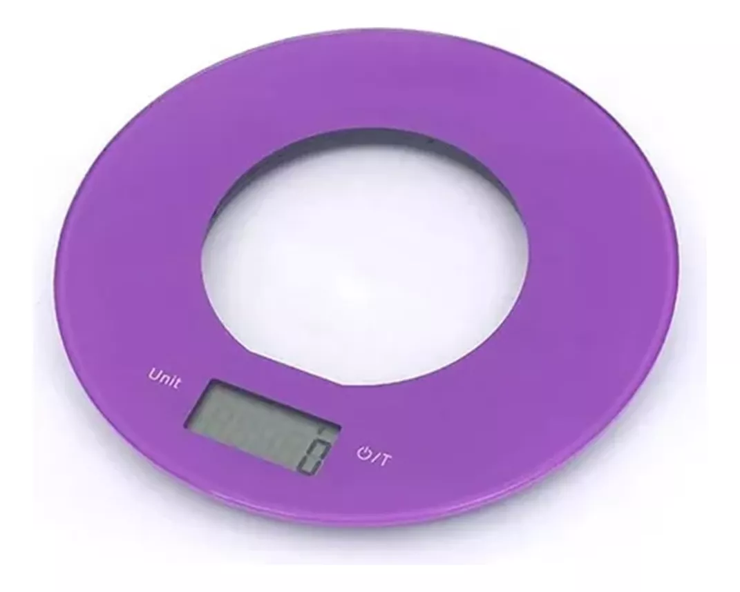 BALANZA DE VIDRIO REDONDA COCINA