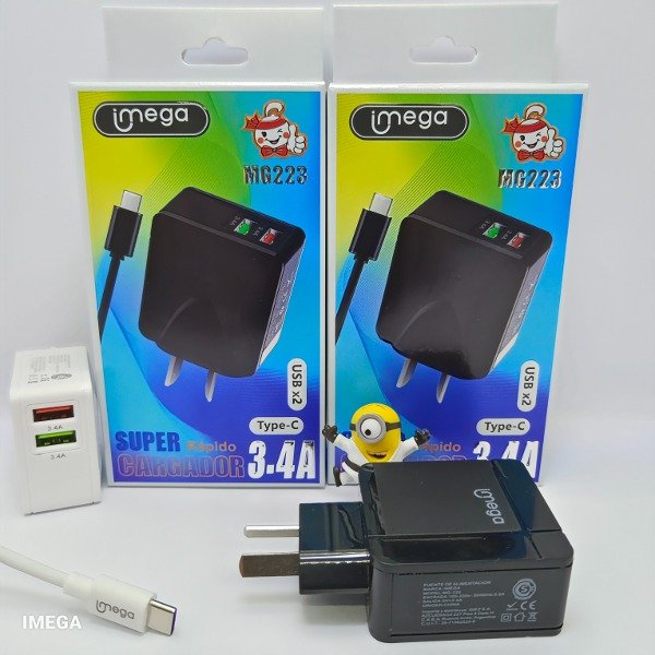 CARGADOR IMEGA TIPO C MG223