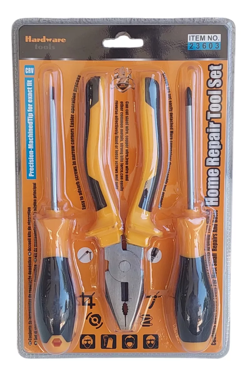 JUEGO DE PINZA CON DESTORNILLA