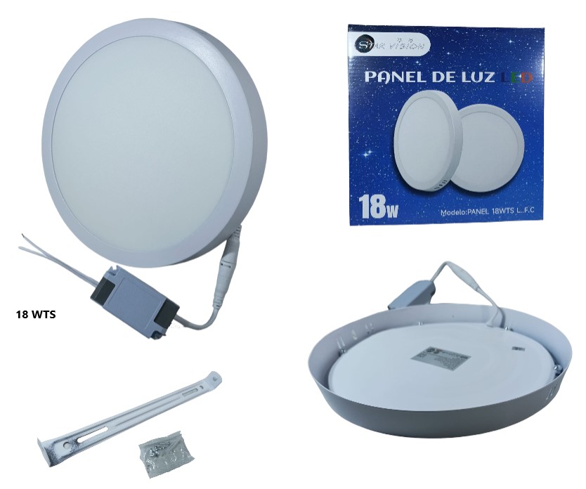 PANEL LED STAR VISION DE 18W