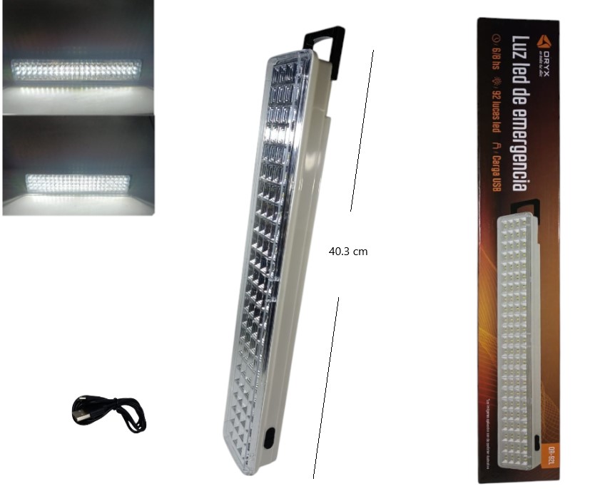 LUZ DE EMERGENCIA 62 LED ORYX
