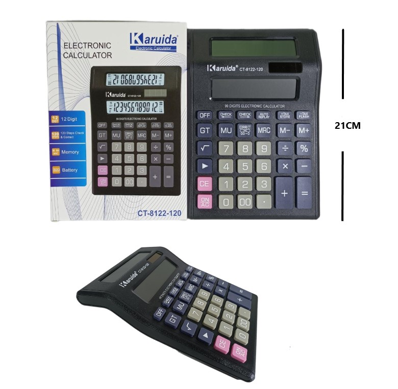 CALCULADORA DOBLE VISOR