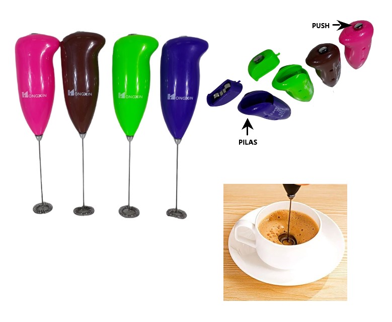 BATIDORA DE CAFE A PILA