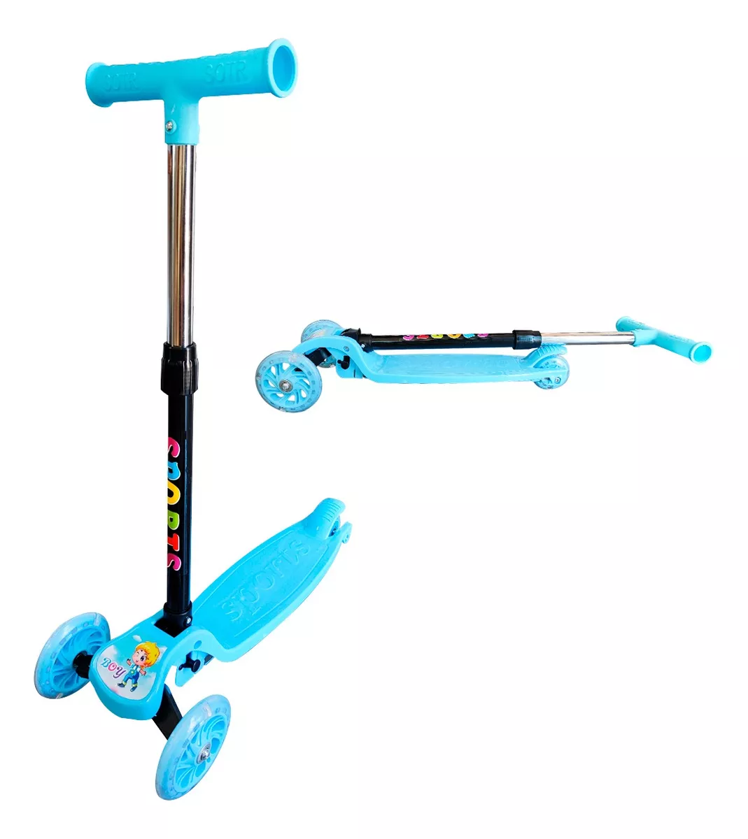 MONOPATIN CON LUZ SCOOTER