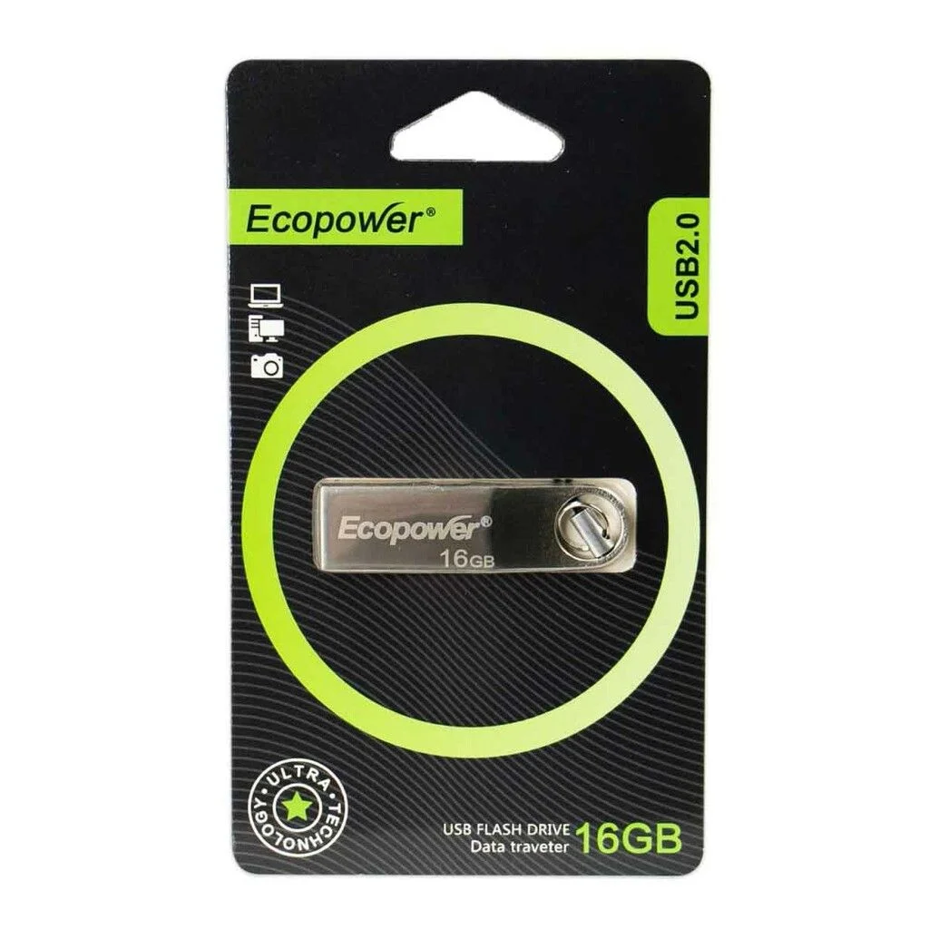 PENDRIVE ECOPOWER FICHA TIPO USB Y FICHA C