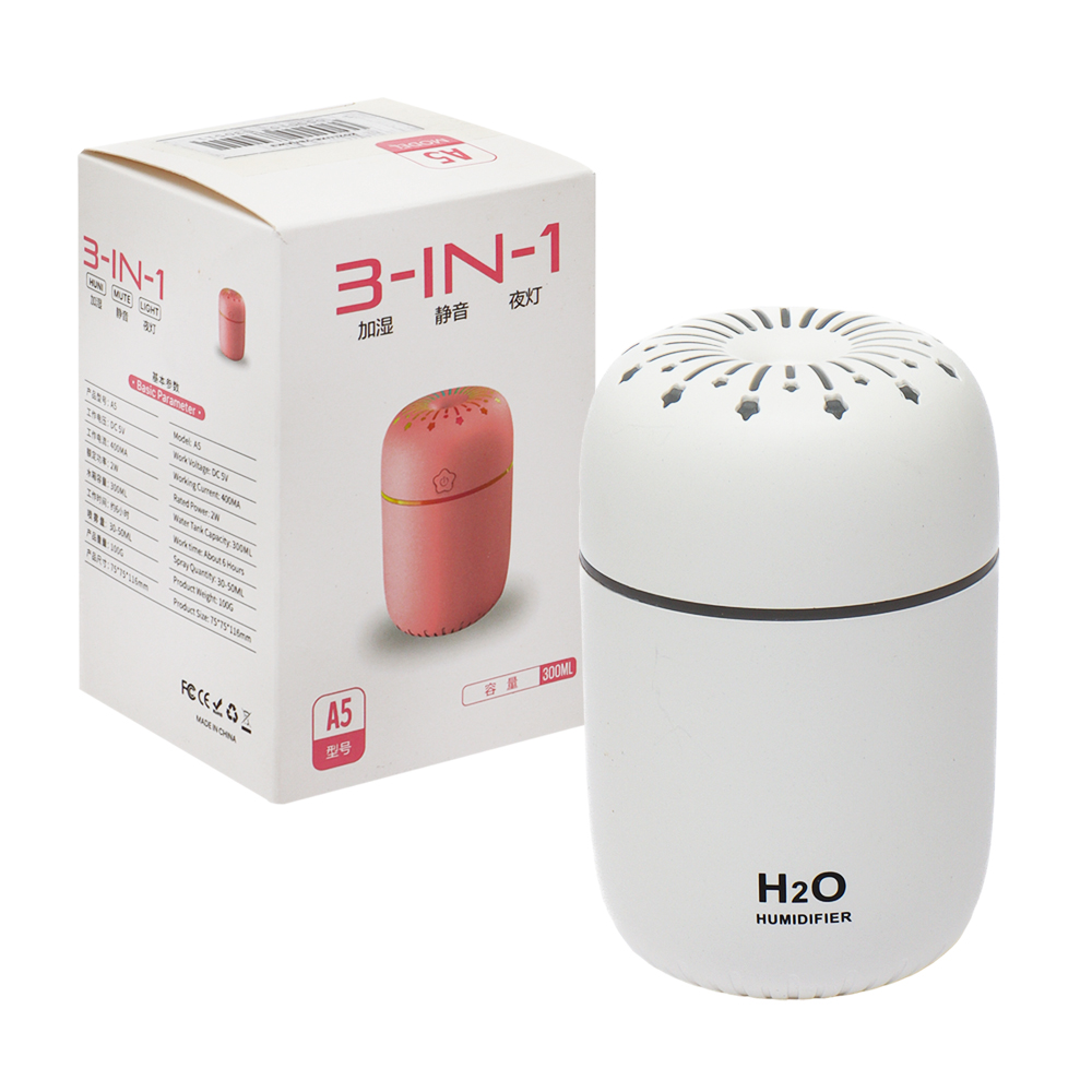 MINI HUMIFICADOR 3EN1