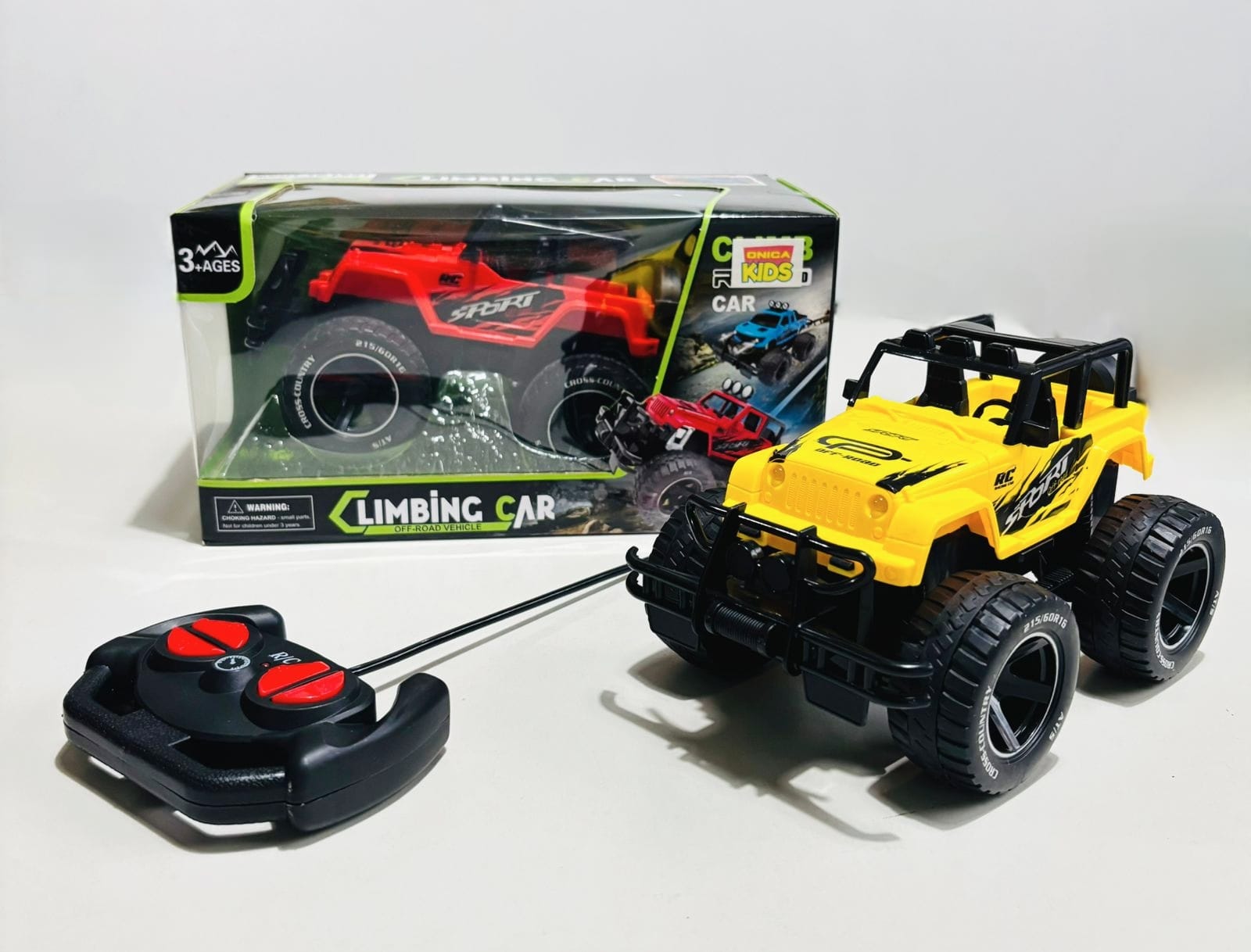 CAMIONETA CROSS 4X4 A RADIO CONTROL + LUZ + MUSICA