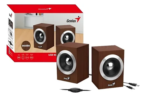 PARLANTE GENIUS MADERA SO HF 280