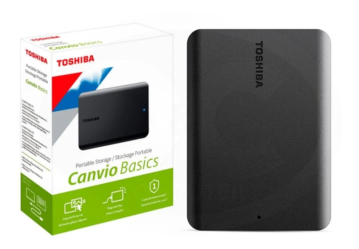 DISCO EXTERNO TOSHIBA CANVIO DE 1B