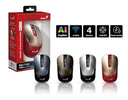MOUSE INALAMBRICO GENIUS NX-7125 MARRON